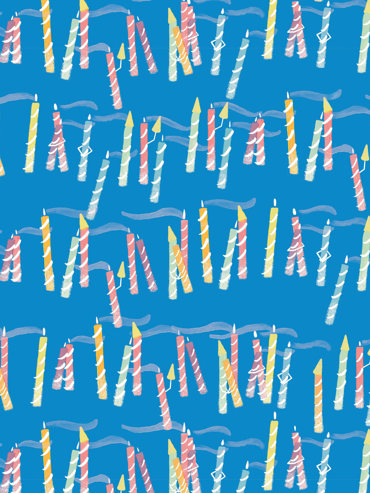 Birthday Candles Wrapping Sheets