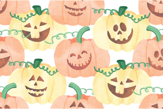 Pumpkin Patch Paper Placemat