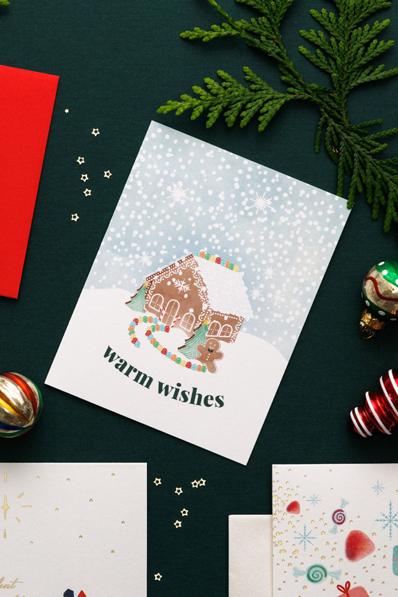 Gingerbread House Greeting Card