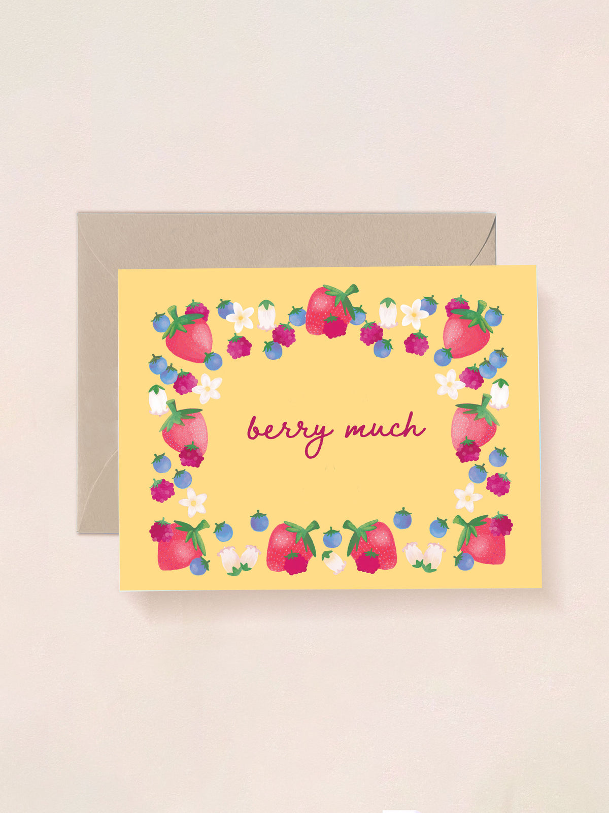 Thank You Berry Much Pink