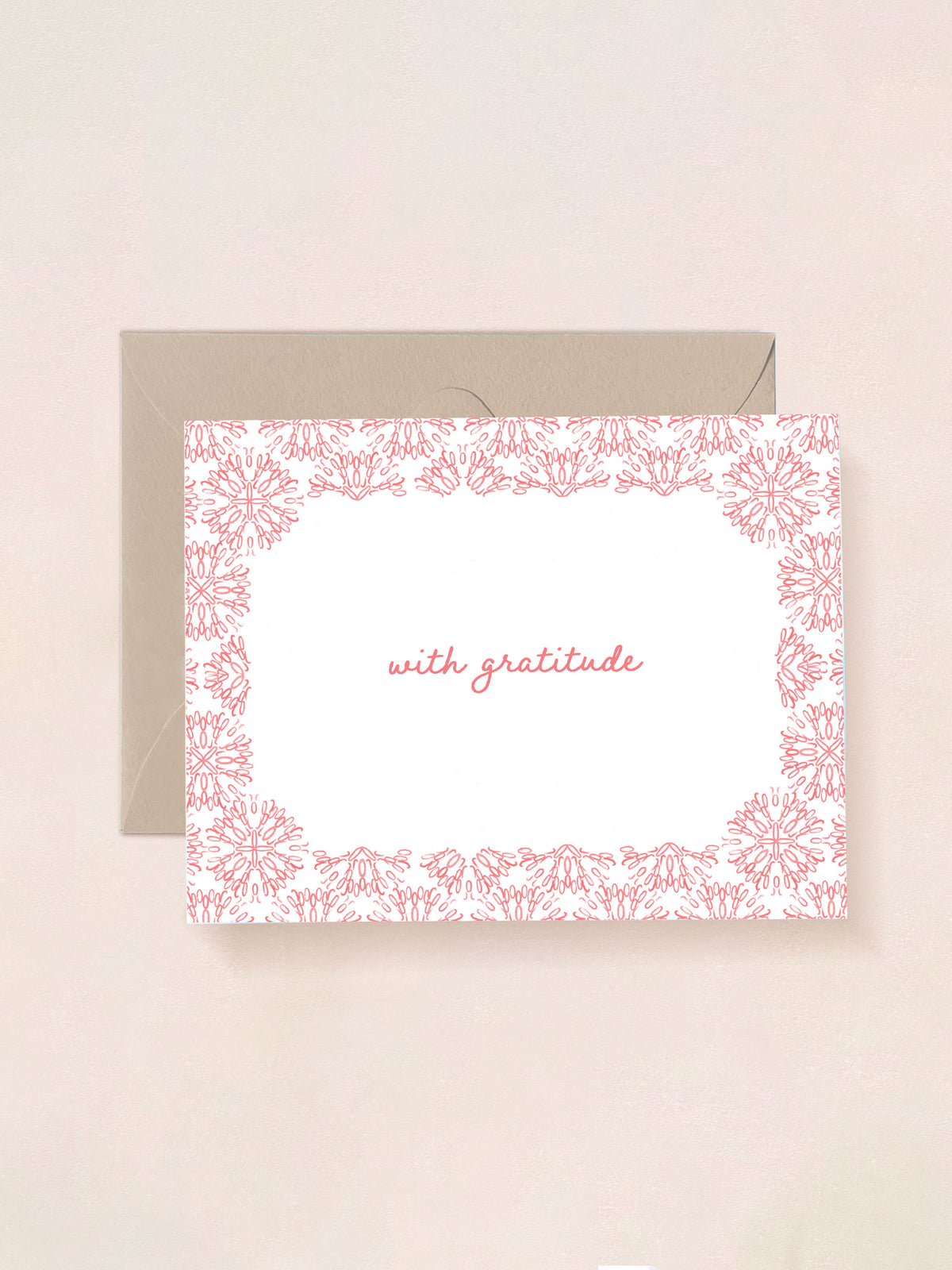 With Gratitude