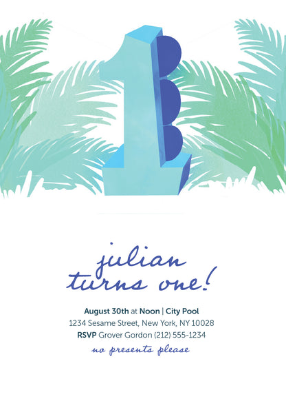 Milestone Birthday Invitation