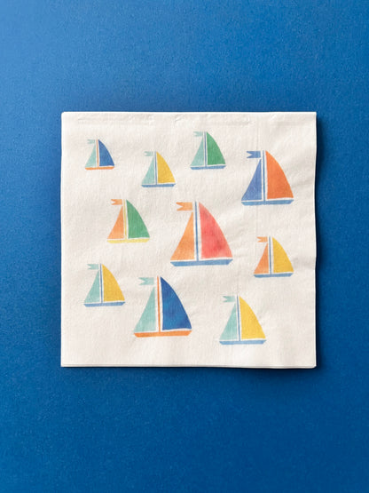 Sailboat Cocktail Napkins