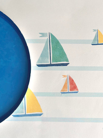 Sailboat Paper Placemat