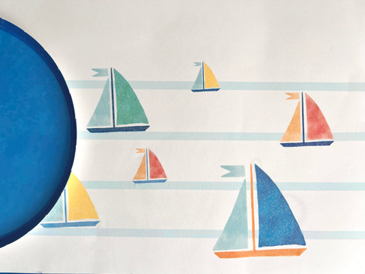 Sailboat Paper Placemat