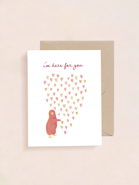 Here For You Penguin