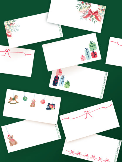 Wreath Cheer Card Set