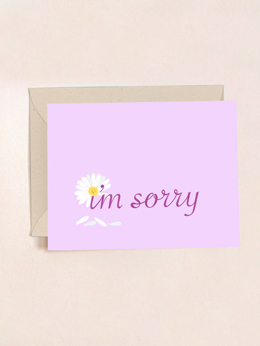 Sorry Daisy